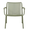 thumbnail image 3 of Chaise une place avec accoudoir, ligne rayée Summer, Jade, 3 of 7
