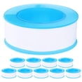 thumbnail image 1 of FRCOLOR Ruban PTFE Ruban PTFE pour Usage Domestique Blanc Ruban de Réparation Extra Fort avec Excellente Étanchéité 10 Rouleaux, 393.7"X0.75 Pouces(LxW), 1 of 5
