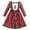 Red Plaid Tree, variant on Girls Dress Red White Button Checks Plaid Christmas Holiday New Year 12 Years