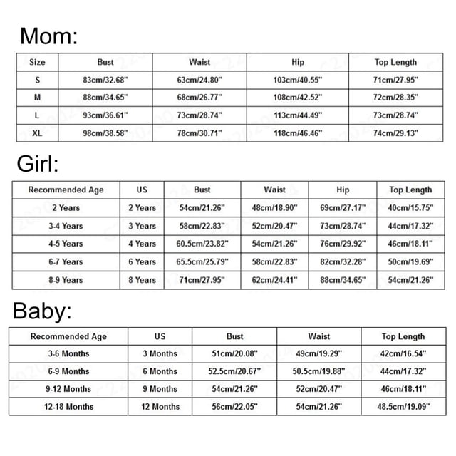 Tenues Maman et Moi Funicet,Robes Maman et Moi,Robes Maman et Moi Tenues Combinaison Assortie Famille pour Mère et Fille,Tenues Assorties Maman et Moi,Ensemble Assorti Robes Maman et Moi