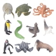 thumbnail image 2 of MasteelfCA 1 Set 10pcs Mini Marine Animal Model Toy Simualtion Animal Toys Solid Static Toy, 2 of 8