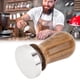 thumbnail image 4 of Barista Tools Tamper, Con Mango De Madera Tamper De Café, Acero Inoxidable Para Office Home Fugacal Flat Base Coffee Tamper, 4 of 8