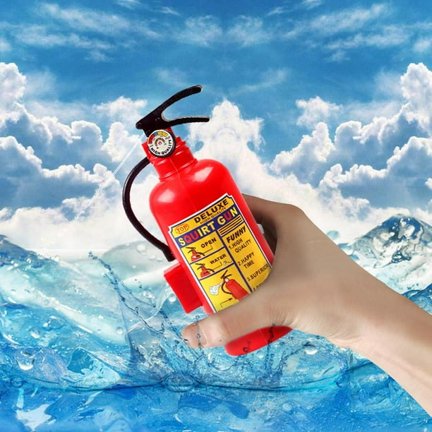 Extintor de incendios Juguete Plástico DIY Pistola de agua Mini Spray Niños Ejercicio Juguetes Likrtyny juguetes de los niños