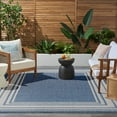 thumbnail image 3 of Nourison Horizon Indoor/Outdoor 10' x 14' Denim Modern Rug, 3 of 10