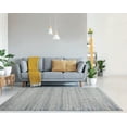thumbnail image 3 of United Weavers Austin Area Rug 4540 20860 Westway Blue Bars Banded 12' 6" x 15' Rectangle, 3 of 3