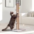 thumbnail image 1 of Cat Scratching Post 36 in Tall Large Cat Scratch Post for Indoor Cats with Natural Sisal Rope 3.4 Inch Diameter Scratcher Post Tree Kitten Interactive Toy(Gray)…, 1 of 7