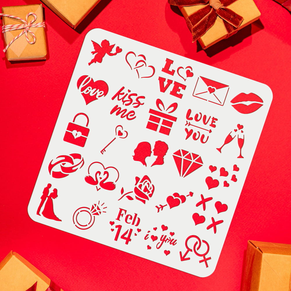 Valentine's Day Clip Art (Heart Stencils & Patterns) – DIY Projects,  Patterns, Monograms, Designs, Templates