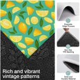 thumbnail image 3 of Yellow Lemon Fruit Slices LightGreen Pattern Kitchen Rugs Sets Of 3,Kitchen Runner Rugs Non Skid Washable,Decorative Kitchen Floor Mats for Kitchen,Sink,Laundry,17"x30"+ 17"x47" + 17"x59", 3 of 6