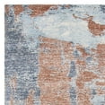 thumbnail image 2 of SAFAVIEH Restoration Vintage Janae Abstract Distressed Area Rug, Blue/Brown, 5' x 8', 2 of 4