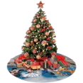 thumbnail image 4 of Merry Christmas Tree Skirt Tree Skirt for Xmas Decor Festive Holiday Decoration, 4 of 4