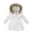 White, variant on Esaierr Toddler Kids Girls Winter Puffer Down Jacket Coat, Girls Hoodie Coat down Snowsuit,Winter Coats Mid length version Warm Outwear for 3-10Y