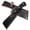 Sheepfoot, variant on Camping Knife with Sheath, Full Tang Outdoor Hunting Gear Tactical Fixed Blade Knives with PP Fiber Handle, 4 inch Black Straight Blade