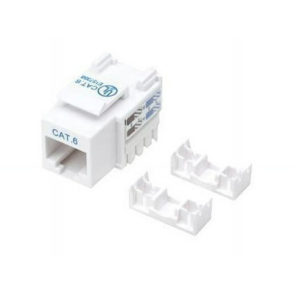 Intellinet Network Solutions 210591 Cat6 Keystone Jack - White