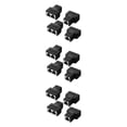 thumbnail image 1 of bedienty Network Cable Splitter Converter 1-in-2-out Ethernet Adaptor Desktop PC Black 3Set, 1 of 6
