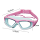 thumbnail image 4 of Gafas de natación para niños, antivaho, protección UV, con tapones para los oídos, gafas de natación HD$Gafas de natación para niños Gafas de natación impermeables para niños con tapones, 4 of 5