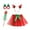 Watermelon Red, variant on LUOGENLI Dress Kids Girls Christmas Dance Party Cartoon Tulle Skirt Ballet Skirts Hairband 4Pcs Set Dress for Girls Midi Length Plus Size White 4-6 Years