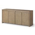 thumbnail image 1 of Maven Lane Buffet Contemporain en Bois Iris Finition Gris Raffiné, 1 of 6