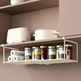 thumbnail image 1 of Feltree Kitchen Rack Hanging Storage Rack Bathroom Layered Storage Rack Telescopic Hanging Basket Suitable for Kitchen and Bathroom Storage Rack, 1 of 8