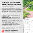 thumbnail image 6 of Gardens 2025 12 X 24 Inch Monthly Square Wall Calendar Foil Stamped Cover Plastic-Free (Wall), 6 of 9