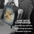 thumbnail image 4 of Honeii Vintage Compass Print Insulated Lunch Bag, Reusable Lunch Box for Adult, Leakproof Cooler Bag for Work Office Travel Picnic, 4 of 4