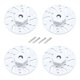 thumbnail image 2 of 6xRC 9mm Hex Hub Wheel Tires Disco De Freno Para SG1604 1:16 Piezas De Coche Plata, 2 of 4