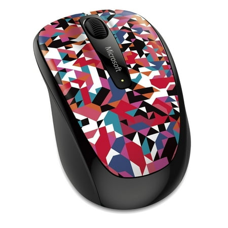 Mouse Wireless, Geometric Usb Microsoft Small Optical Wireless (Best Small Wireless Keyboard And Mouse)