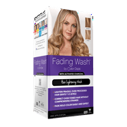 Color Oops Fading Wash Kit with Activated Charcoal for All Hair Types and Colors