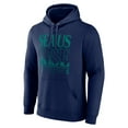 thumbnail image 2 of Men's  Navy Seattle Mariners Sea Us Rise Pullover Hoodie, 2 of 3