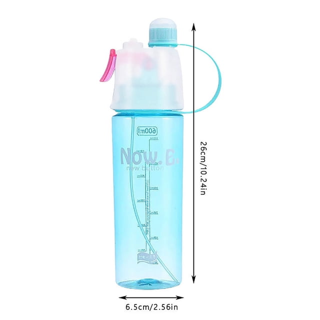 Ltdhehe A Must Have Portable Spray Water Bottle For Summer Outdoor Use Creative Multifunctional Sports Water Bottle One Click Mist Friendly Materials Suitable For Hiking Running 1pc