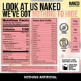 thumbnail image 6 of Naked Shake - Vegan Protein Powder, Strawberry Banana - Flavored Plant Based Protein With Mct Oil, Gluten-Free, Soy-Free, No Gmos Or Artificial Sweeteners - 30 Servings, 6 of 8