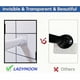 thumbnail image 4 of Soporte adhesivo para barra de cortina de ducha LADYMOON, transparente, 4 of 7