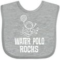 thumbnail image 3 of Inktastic Water Polo Rocks Sports Team Boys or Girls Baby Bib, 3 of 4