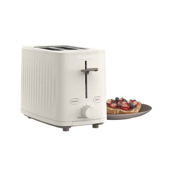 Cuisinart Soho Truffle White 2 Slice Toaster