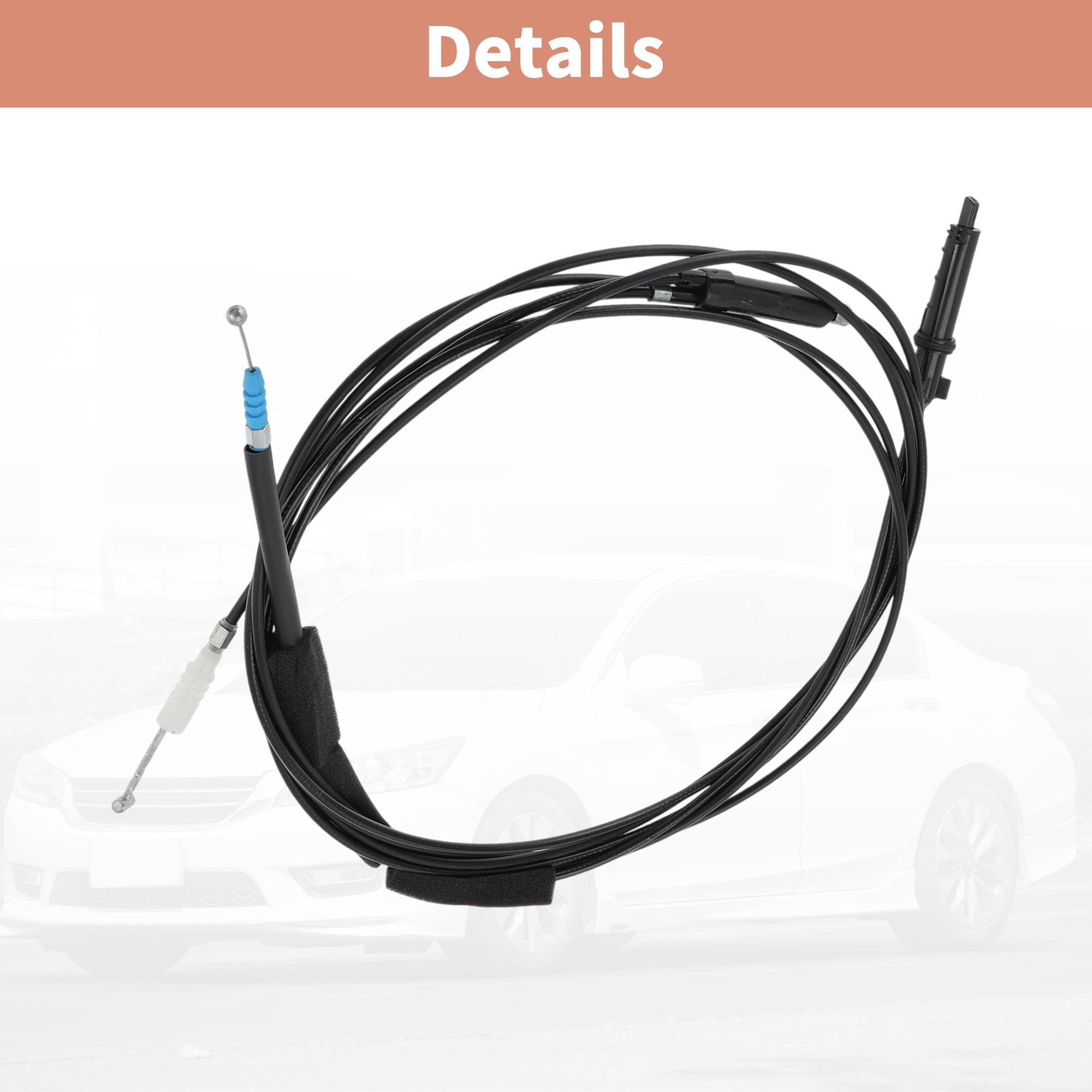Unique Bargains Fuel Filler Door and Trunk Lid Release Cable for Honda Accord 2013-2017