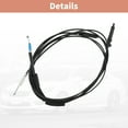 thumbnail image 7 of Unique Bargains NO.912-779 Fuel Filler Door and Trunk Lid Release Cable for Honda Accord 2013 2014 2015 2016 2017 Trunk Door and Fuel Lid Latch Lock Release Cable No.74880T2FA01, 7 of 7