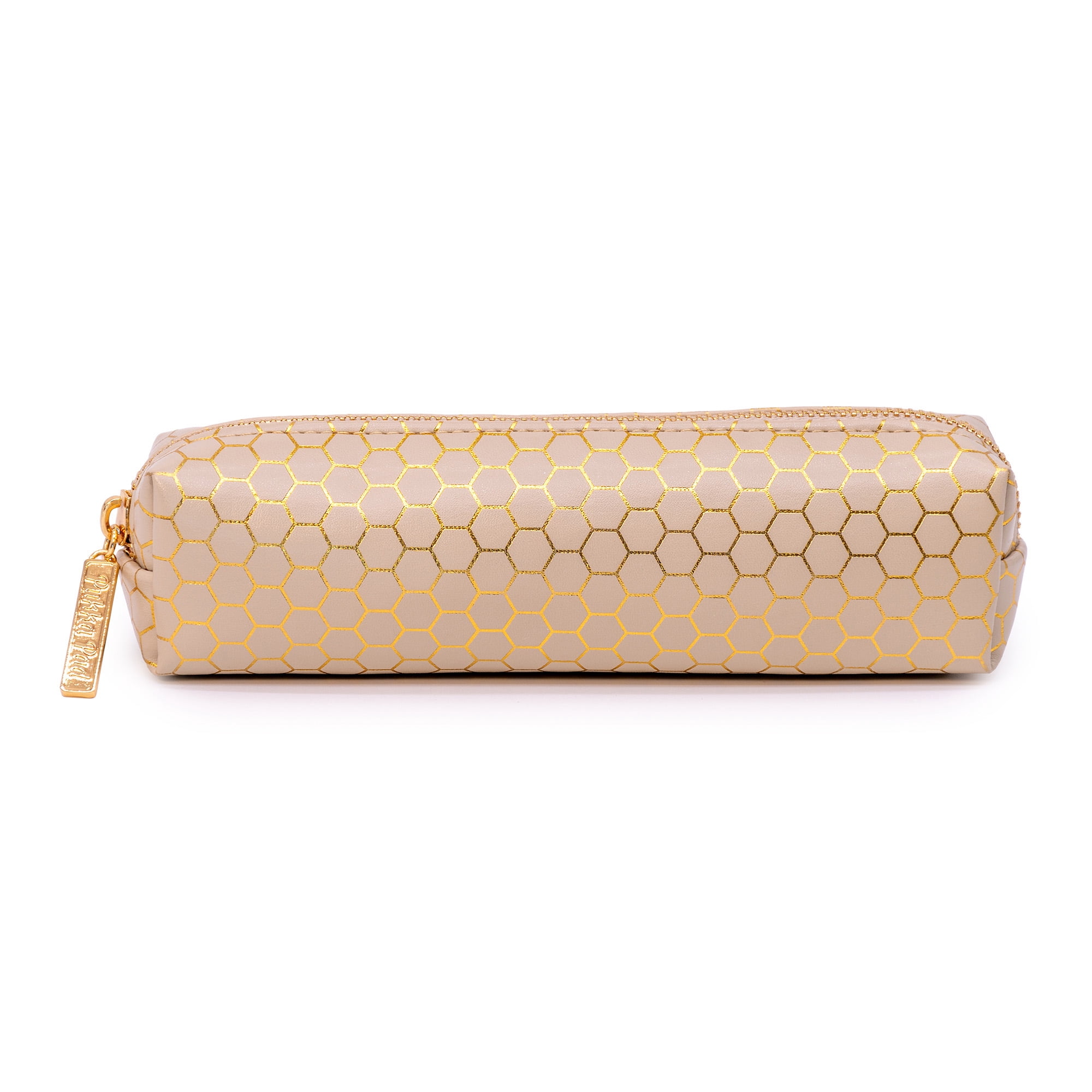 Pukka Pads Pencil Case, Haze, Taupe, Pack of 3