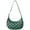Dark-green, variant on Colorful Dots Pattern Crossbody Bag for Women Minimalist Polka Dot Crescent Purse with Adjustable Strap Geometric Corduroy Shoulder Bag for Casual Outing or Commuting
