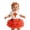 j-734Orange1145, variant on MEZZALL Kids Girls Birthday Party Outfit O-Neck Short Sleeve Romper Dress With Hair For Toddler First Year Celebration Photoshoot Soft Children Fashion Clothes Sets