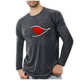 thumbnail image 3 of Ceisia Men Casual Fashion Print Round Neck Pullover Long Sleeve Sweatshirt Gift, 3 of 4