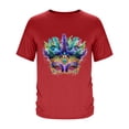 thumbnail image 4 of Tops para hombre, blusas y camisas de manga corta con cuello redondo para hombre, camisetas casuales con estampado de moda para hombre, blusa de manga corta, blusa de poliéster para hombre., 4 of 5