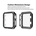 thumbnail image 3 of Njjex for Apple Watch 42mm Series 3 2 1 Sport, Nike+, Edition Case with Screen Protector, PC Hard Bling Crystal Diamonds Shiny Rhinestone Bumper Protective Case for iWatch Series 3/2/1 -Black 42mm, 3 of 10