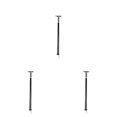 thumbnail image 1 of Injueey Modelo de lámpara de ferrocarril Micro-Paisaje LED Metal Farola Escalera Farolas Accesorios arquitectónicos Negro (Luz cálida) Type1 NO1, 1 of 6