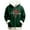 Dark Green, variant on Telankuip Christmas Hoodies for Men Fuzzy Trim Zip up Drawstring Hooded Sweatshirts Christian Faith Long Sleeve Full Zipper Pullovers Oversized Xmas Holiday Tops White XL