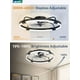 thumbnail image 3 of Ventilador de techo LEDIARY, 61 cm, luz regulable, 6 velocidades, color negro, 3 of 8