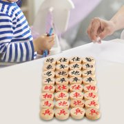 Optima 3x32 Pieces Traditional Xiangqi Chess Pieces Xiangqi Games Pieces for All Ages 3 Pcs