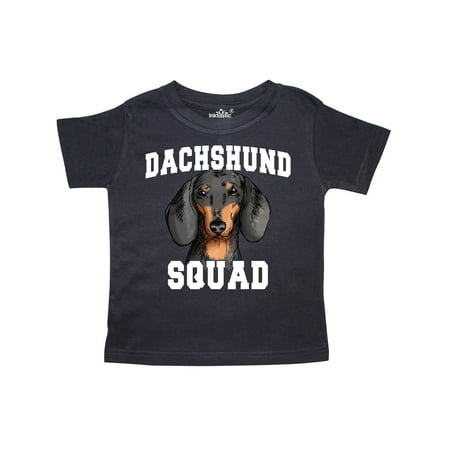 

Inktastic Dog Dachshund Squad Gift Toddler Boy or Toddler Girl T-Shirt