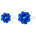 thumbnail image 2 of Surtido de lazos de regalo WRAPAHOLIC, color azul real metálico, 12 unidades, 2 of 7