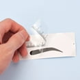 thumbnail image 3 of Eyebrow Ruler, Eyebrow Stencil Microblading Ruler, Disposable Eyebrow Template Eyebrow Ruler Sticker, Eyebrow Shape Kit for Microblading Supplies, 3 Minutes Makeup Tools For Eyebrow, 3 of 8