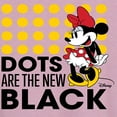 thumbnail image 3 of Disney - Mickey & Friends - Minnie Mouse - Dots Are the New Black - Women's Racerback Tank Top, 3 of 5
