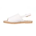 thumbnail image 3 of INCÓGNITA Sandalia Moda Casual Mujer Semi Cubierta Blanco Tipo Piel 088D0D blanco 23 Incógnita 088D0D, 3 of 7